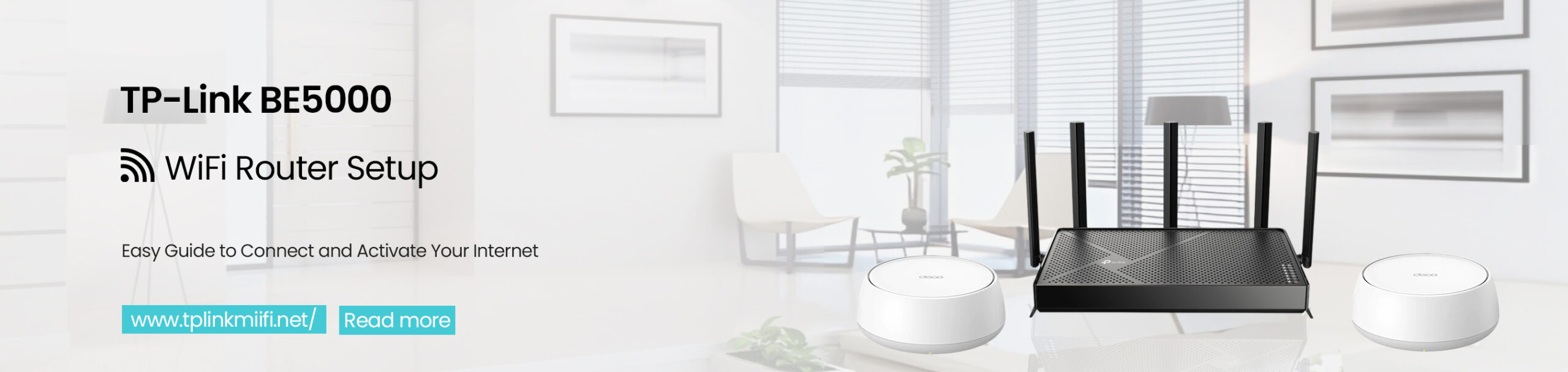 TP-Link BE5000 Banner