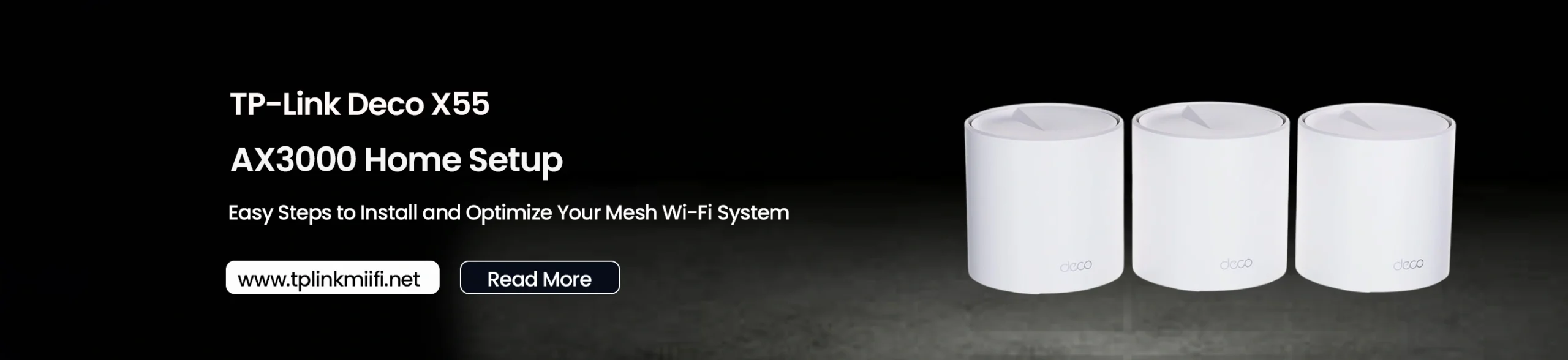 tp link deco x55 Banner